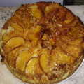 El cooksnap de Rossy Cortés cuando hizo Torta invertida de manzana en la Essen.