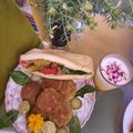 کوک اسنپ شهپر رفیعی بعد از امتحان کردن فلافل به سبک تهرانی.