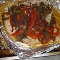 El cooksnap de Carmen Cruz Fajardo cuando hizo Pescado en papillote.