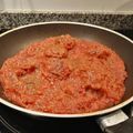 El cooksnap de Lola Kaltzada cuando hizo Salsa boloñesa casera.