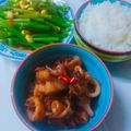 Cooksnap của Tieuholygumi khi họ làm theo món Mực Ram Sốt Me Cay