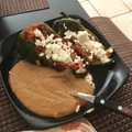 El cooksnap de Nohelia García cuando hizo Chiles Rellenos.