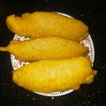 Rayyana Zakir's cooksnap of when they made வாழைக்காய் பஜ்ஜி(banana bajji recipe in tamil).