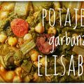 El cooksnap de Javier Beigbeder cuando hizo Potaje de garbanzos con acelgas en olla express.