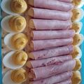 beacska14 Cooksnap-ja, amikor elkészítette a(z) Sajtkrémes sonkatekercs receptet.