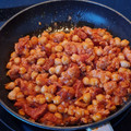 El cooksnap de Shaina83 cuando hizo Garbanzos de bote con chorizo y carne picada.