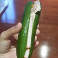 Sahar B's cooksnap of when they made Cucumber Turkey Sandwich.
