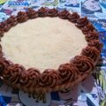 El cooksnap de Veronica cuando hizo Tarta de coco y dulce de leche.