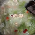 Cooksnap dari Nuriasari untuk resep Tumis sawi putih dan udang sederhana