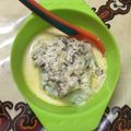 Cooksnap dari Indriyanti untuk resep MPASI 10m (ikan saus keju)