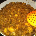 El cooksnap de Rhylee Blackwood cuando hizo Guisado de carne con chile pasado, tipo Rancho de Chihuahua.