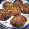 Hina Ibrahim's cooksnap of when they made Shami kabab.