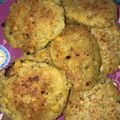 El cooksnap de Lourdes Afranllie cuando hizo Mini hamburguesas de garbanzos veganas.