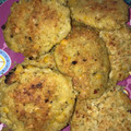 El cooksnap de Lourdes Afranllie cuando hizo Mini hamburguesas de garbanzos veganas.