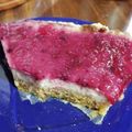 El cooksnap de Natalia Camejo cuando hizo Cheesecake new York light. Sin crema de leche. 75 calorías por porción.