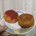 Cooksnap dari Anna untuk resep Bola-bola donat ubi ungu gluten free (●'▽'●)ゝ