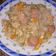 El cooksnap de Natalia Denise cuando hizo Arroz Chaufa con Salchichas.