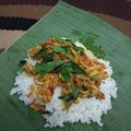 Cooksnap dari Rosie Lega Andrianie untuk resep Nasi Bakar Ayam Suwir Pedas