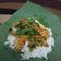 Cooksnap dari Rosie Lega Andrianie untuk resep Nasi Bakar Ayam Suwir Pedas