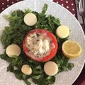 El cooksnap de Cocinando con Allyta cuando hizo Tomate Relleno.