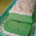 Cooksnap dari Atime atime untuk resep Brownies Kukus Pandan Ny.Liem