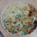 El cooksnap de Miriam Miranda cuando hizo Brócoli y coliflor gratinado con salsa blanca.