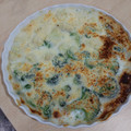 El cooksnap de Miriam Miranda cuando hizo Brócoli y coliflor gratinado con salsa blanca.