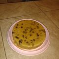 El cooksnap de Laura Fonseca cuando hizo Budín de coco cremoso.