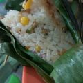 Cooksnap dari Mama Rizky untuk resep NASI BAKAR  'ATK' Ayam Teri Kemangi (enak, mudah dan simple)