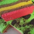 Cooksnap dari Riau Sukowati untuk resep Bolu Zebra kukus 2 Telur (Takaran gelas & sendok)