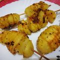 Dorry Khatushiest Libokoyi's cooksnap of when they made Spiral potato and carrots on stick.