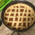 El cooksnap de Soledad Rivas cuando hizo Pasta frola de dulce de leche.