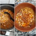 El cooksnap de Silvina Luz cuando hizo Locro Salteño (en olla de barro).