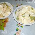 Nimra Ch's cooksnap of when they made Macaroni cream fruit chaat.