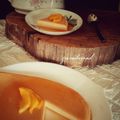 Cooksnap Ziana Chesaad semasa beliau membuat Puding Karamel Tanpa Telur.