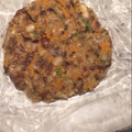 El cooksnap de Maria Alejandra cuando hizo Hamburguesa de arroz con lentejas y quinoa.