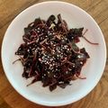 Cooksnap dari Nia - Mimakuki untuk resep Salad Bayam Merah