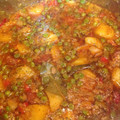El cooksnap de anmulero cuando hizo Guiso de patata y guisante con chorizo y bacon ahumado.