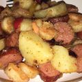 agarcia14's cooksnap of when they made One Bowl Fiesta Sausage, Shrimp & Potatoes.