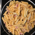 El cooksnap de Guillermo N cuando hizo Macarrones con bacon y nata.