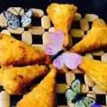 Areeba Muhammed's cooksnap of when they made Bread cone pakora.