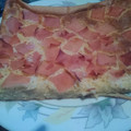 El cooksnap de Alba Graciela Correa cuando hizo Fainá de jamón y queso. Súper fácil!.