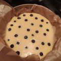 El cooksnap de Zoe cuando hizo Brownie de Limón y Arándanos.