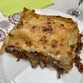 Cooksnap de Mamounette sur la recette Lasagnes à la bolognaise et béchamel