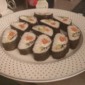 El cooksnap de Marta Jiménez-Bravo cuando hizo Sushi salmón, aguacate y Philadelphia.