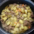 El cooksnap de Estefania cuando hizo Estofado de patatas con carne y verduras.