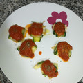 El cooksnap de Laura TR cuando hizo Raviolis de calabacín con queso de cabra.