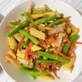claudine.1007 的 四季豆炒鮮蔬 cooksnap