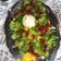 El cooksnap de Arancha Olaizola Bartolome cuando hizo Carpaccio de mango con mozzarella y jamón ibérico.