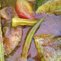 Cooksnap Rose Nani Nizah Nayan semasa beliau membuat Asam pedas ikan siakap @asam pedas Mona.